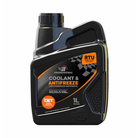 PROFESSIONAL ANTI-FREEZE/COOLANT 1LT