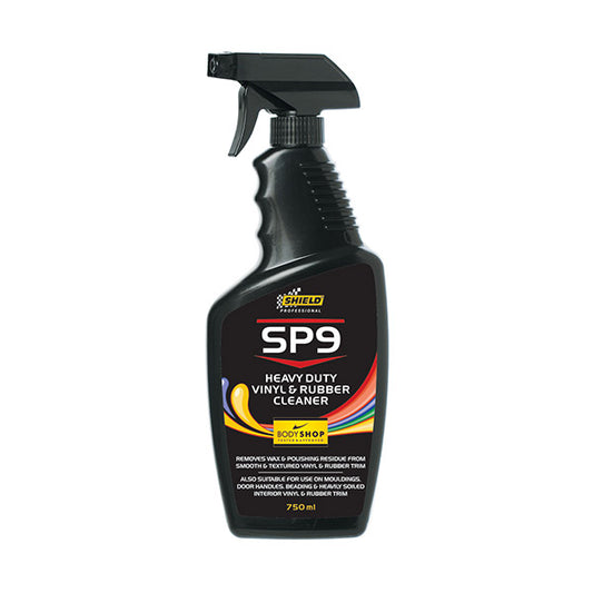 SHIELD SP9 HEAVY DUTY VINYL & RUBBER CLEANER 750ML